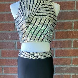 💥💥HOST PICK💥💥May Queen Couture 2pc | 2pc. Formal Dress | Sequin 2pc Dress |